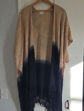 Anthropologie Elizabeth Gillet Ombre Duster O/S